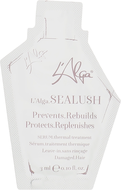 Thermal Protective Hair Serum - L'Alga Sealush Protects Serum (prybka) — photo N1