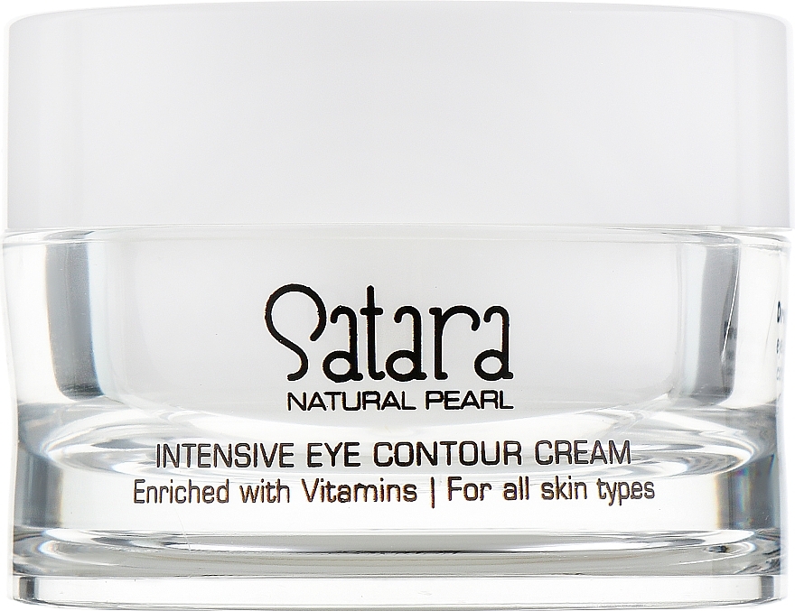 Intensive Eye Contour Cream - Satara Natural Pearl Intensive Eye Countour Cream — photo N2