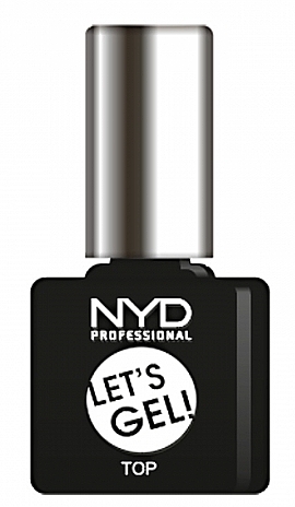 Top Coat - NYD Professional Let's Gel Top — photo N1