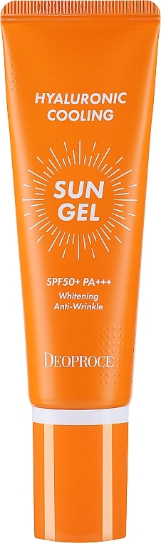 Body Sun Gel - Deoproce Hyaluronic Cooling Sun Gel — photo N2