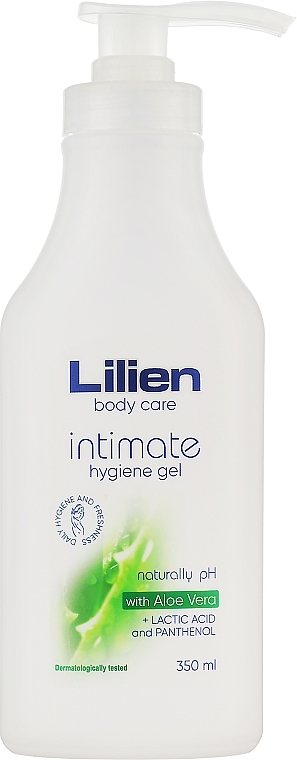 Intimate Hygiene Gel - Lilien Aloe Vera Intimate Gel — photo N1