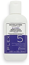 Conditioner - Revolution Haircare Blonde Plex 5 Bond Plex Conditioner — photo N1