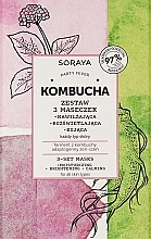 Face Mask Set - Soraya Kombucha 3-Set Masks — photo N1