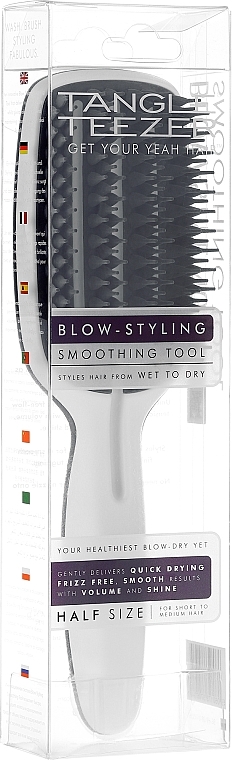 Hair Drying and Styling Brush - Tangle Teezer Blow-Styling Smoothing Tool Half Size — photo N2