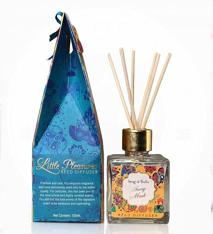 Reed Diffuser "Ivory Musk" - Song of India — photo N4