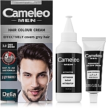 Men Hair Color - Delia Cameleo Men Hair Color Cream — photo N2