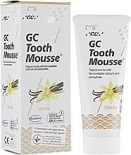 Fragrances, Perfumes, Cosmetics Tooth Cream - GC Tooth Mousse Vannilla