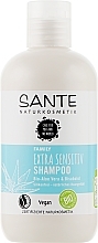Family Shampoo for Sensitive Scalp "Aloe Vera & Bisabolol" - Sante Family Extra Sensitive Shampoo — photo N1