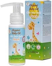 Fragrances, Perfumes, Cosmetics Organic Baby Inca Inchi Peach Oil - Azeta Bio Organic Baby Peach Oil Inca Inchi