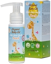 Organic Baby Inca Inchi Peach Oil - Azeta Bio Organic Baby Peach Oil Inca Inchi — photo N1