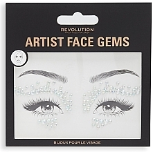 Face Rhinestones - Makeup Revolution Artist Face Gems — photo N9