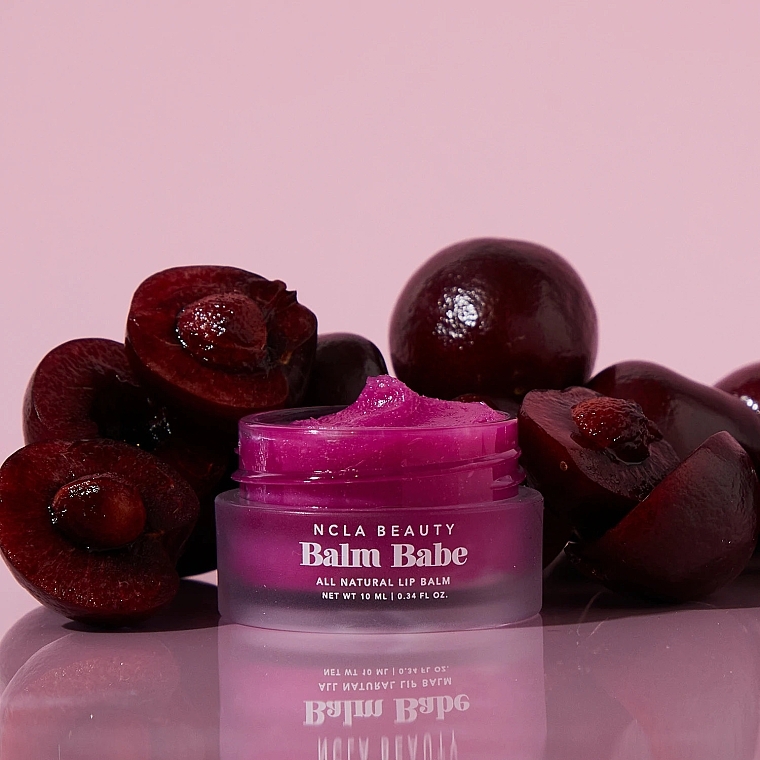 Black Cherry Lip Balm - NCLA Beauty Balm Babe Black Cherry Lip Balm — photo N4