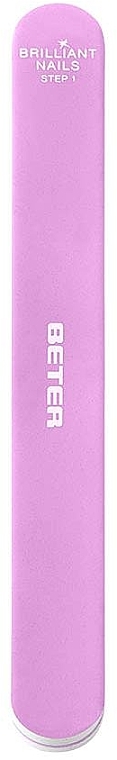 Nail Buffer, pink - Beter Professional Buffer Nailfile — photo N1