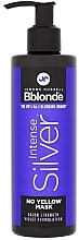 Fragrances, Perfumes, Cosmetics Blonde, Grey & Bleached Hair Mask - Jerome Russell Bblonde Intense Silver No Yellow Mask