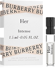 Fragrances, Perfumes, Cosmetics Burberry Her Intense - Eau de Parfum (sample)