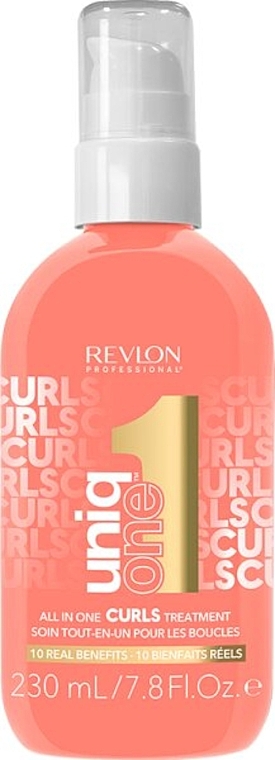 Leave-In Conditioner for Curly Hair - Revlon Professional Uniq One All In One Curls Treatment — photo N1