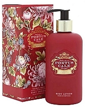 Fragrances, Perfumes, Cosmetics Body Lotion - Portus Cale Noble Red