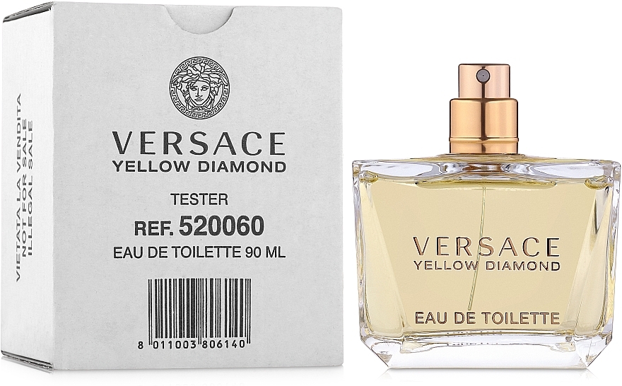 Versace Yellow Diamond - Eau de Toilette (tester without cap) — photo N2