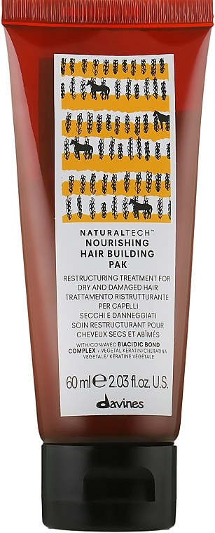 Nourishing Bulding Mask - Davines Nourishing Bulding Pak — photo N3