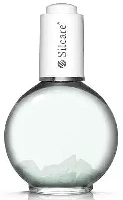 Nail & Cuticle Oil with Shells - Silcare Almond Clear With Shells Nail & Cuticle Oil — photo N1