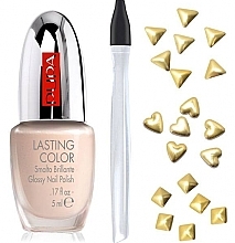 Fragrances, Perfumes, Cosmetics Set - Pupa Nail Art Mania Glam Jewels 001 Gold