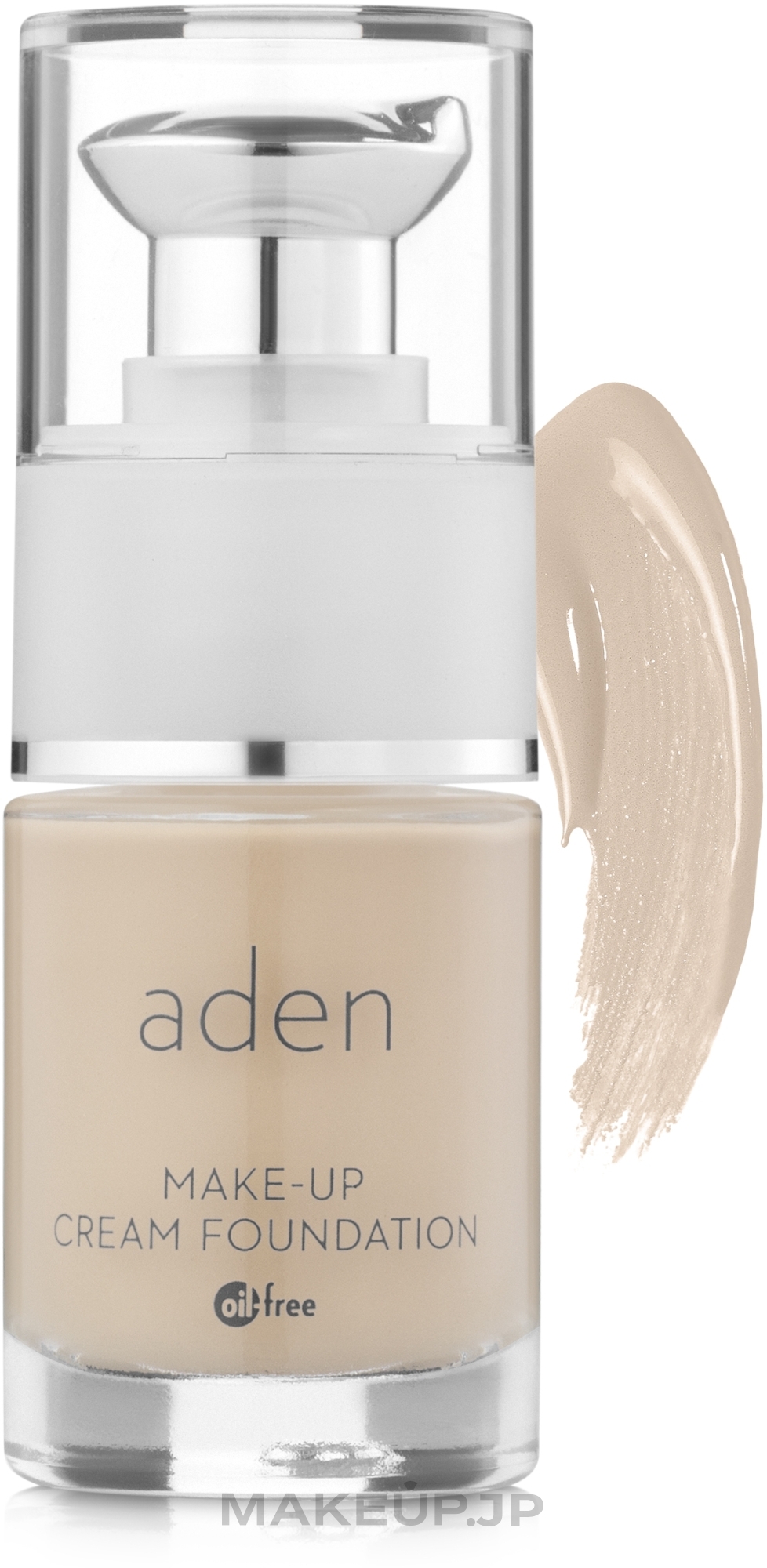 Foundation - Aden Cosmetics Cream Foundation — photo 01 - Nude