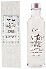 Fragrances, Perfumes, Cosmetics Moisturizing Face Serum - Fresh Rose Deep Hydration Oil-Infused Serum