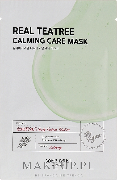 GIFT! Tea Tree Sheet Mask - Some By My Real Tea Tree Calming Care Mask — photo N1