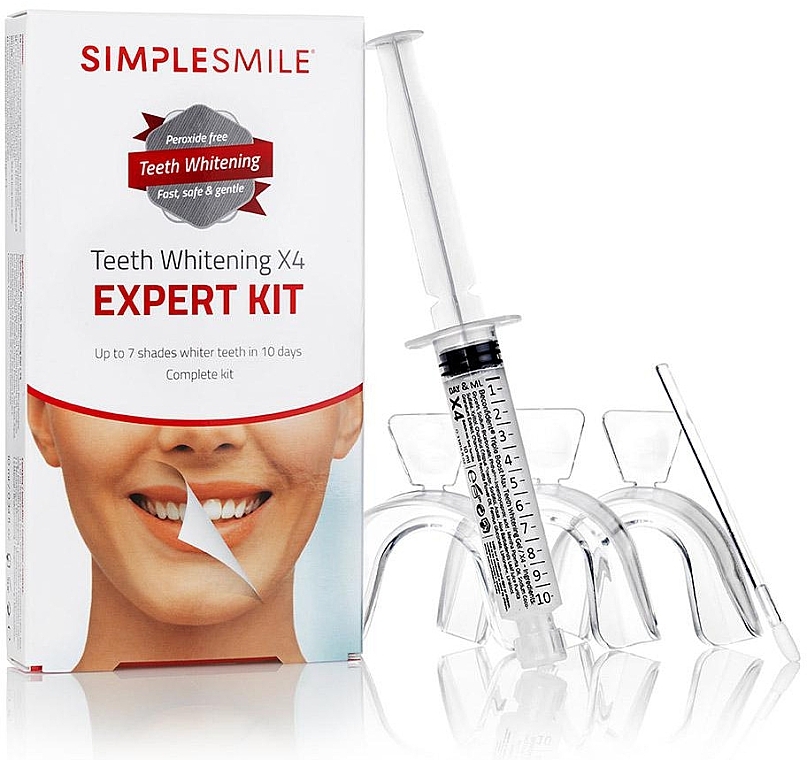 Teeth Whitening Set - Simplesmile Teeth Whitening X4 Expert Kit — photo N3