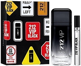 Fragrances, Perfumes, Cosmetics Carolina Herrera 212 Vip Black - Set (edp/100ml + edp//mini/10ml)