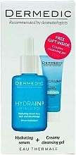 Fragrances, Perfumes, Cosmetics Set - Dermedic Hydrain 3 Hialuro (serum/30ml + cl/gel/25ml)