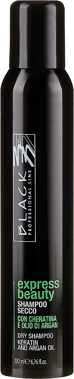 Argan Oil & Keratin Dry Shampoo - Black Professional Line Argan Treatment Dry Shampoo — photo N1