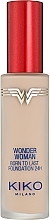 Fragrances, Perfumes, Cosmetics Liquid Foundation - Kiko Milano Wonder Woman Born To Last Foundation 24H