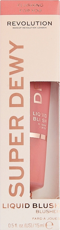 Liquid Face Blush - Makeup Revolution Superdewy Liquid Blush — photo N3
