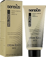 Lightening Cream, 7 tones - Sensus InBlonde Cream Black Deco — photo N2