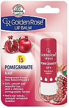 Lip Balm - Golden Rose Lip Balm Pomegranate SPF15 — photo N1