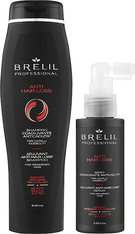 Set - Brelil Anti Hair Loss (h/shm/250ml + ser/100ml) — photo N2