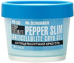 Anti-Cellulite Cryo Body Gel - Mr.Scrubber Stop Cellulite Pepper Slim Anticellulite Cryo-Gel — photo N1