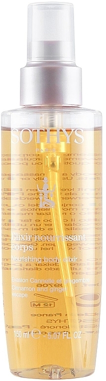 Rich Cinnamon & Ginger Body Elixir - Sothys Nourishing Body Elixir Cinnamon And Ginger Escape — photo N15