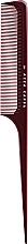 Hair Comb 7260, dark cherry - Acca Kappa Pettine Basic a Coda — photo N1