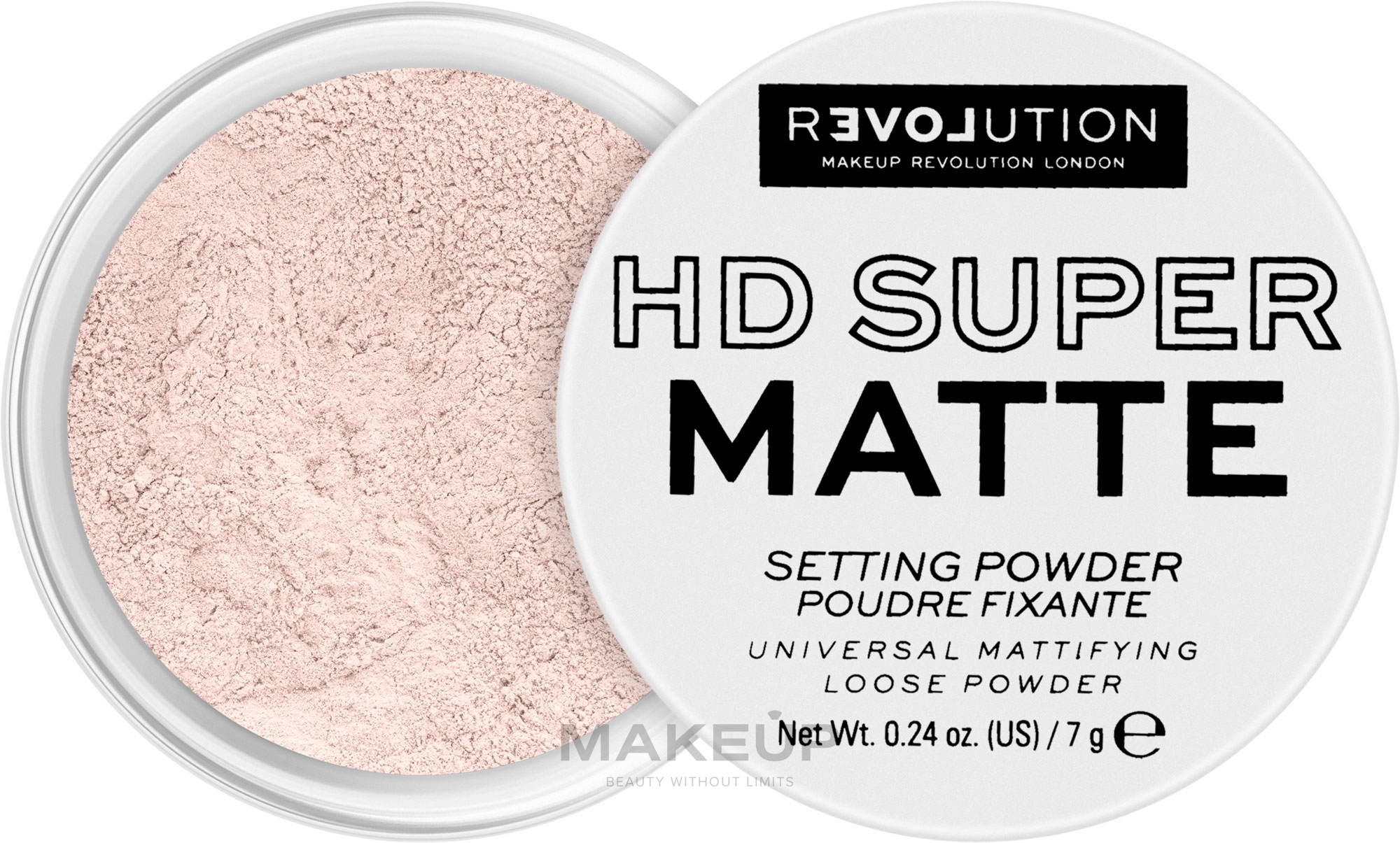 Matte Loose Powder - ReLove Super HD Setting Powder — photo 7 g