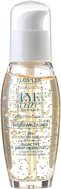 Bioactive Moisturizing Eye Gel - Floslek Eye Care Bioactive Moisturizing Gel Under Eyes And Around Mouth Area — photo N2