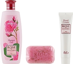 Gift Set #1 - BioFresh Rose of Bulgaria (sh/gel/330ml + soap/100g + h/cr/75ml) — photo N1
