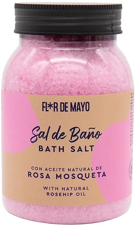 Rosehip Bath Salt - Flor De Mayo Bath Salts Rosa Mosqueta — photo N1