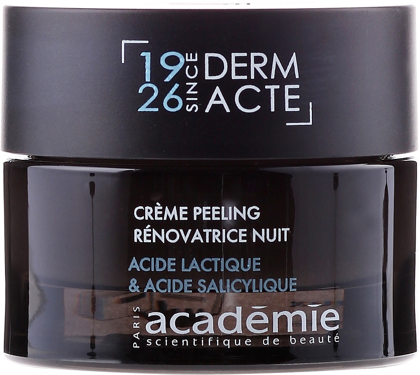 Night Restorative Exfoliating Cream - Academie Peeling Renovatrice Nuit Acide Lactique & Acide Salicylique — photo N24