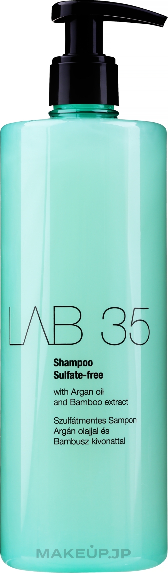 Sulfate-Free Argan Oil & Bamboo Shampoo - Kallos Cosmetics Lab 35 Shampoo Shulfate-Free — photo 500 ml