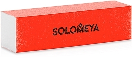 Fragrances, Perfumes, Cosmetics Nail Buffer, orange - Solomeya Sanding Block