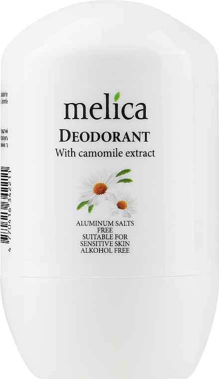 Chamomile Extract Deodorant - Melica Organic With Camomille Extract Deodorant  — photo N1
