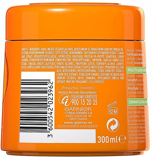 Hair Mask "Goodbye Damage" - Garnier Fructis Good Bye Damage Hair Mask — photo N4