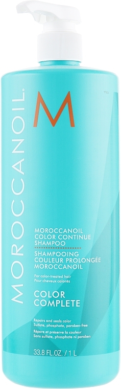 Hair Color Preserving Shampoo - Moroccanoil Color Continue Shampoo — photo N2